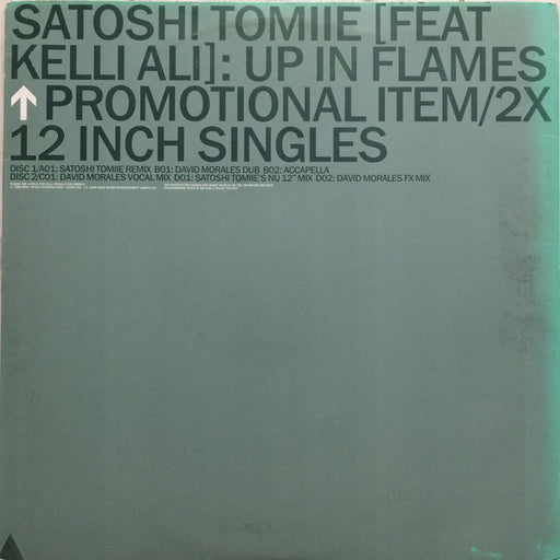 Satoshi Tomiie Feat Kelli Ali : Up In Flames (2x12", Single, Promo)