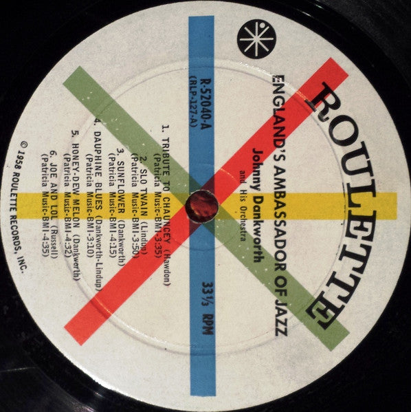 Johnny Dankworth And His Orchestra* : Johnny Dankworth: England's Ambassador Of Jazz (LP, Album, Mono)