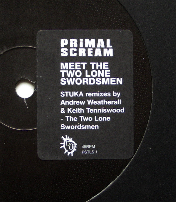 Primal Scream Meet The Two Lone Swordsmen : Stuka (12", Ltd)