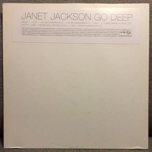 Janet Jackson : Go Deep (2x12", Promo)