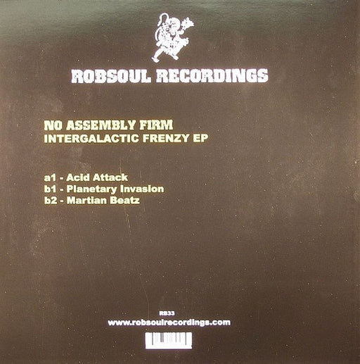 No Assembly Firm : Intergalactic Frenzy EP (12", EP)