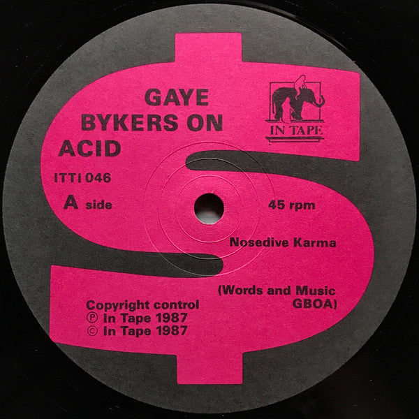 Gaye Bykers On Acid : The Nosedive EP (12", EP)