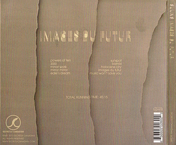 Suuns : Images Du Futur (CD, Album, Gat)
