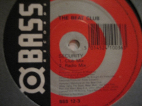 The Beat Club : Security (12")