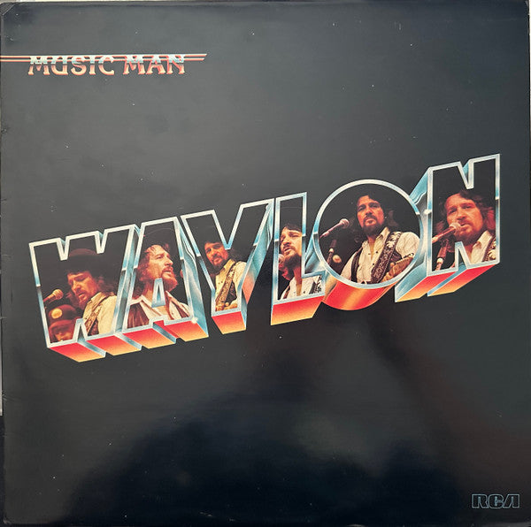 Waylon Jennings : Music Man (LP, Album)