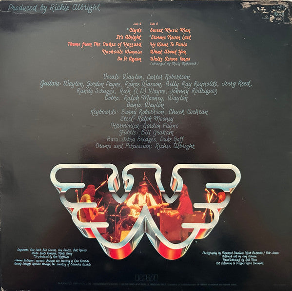 Waylon Jennings : Music Man (LP, Album)