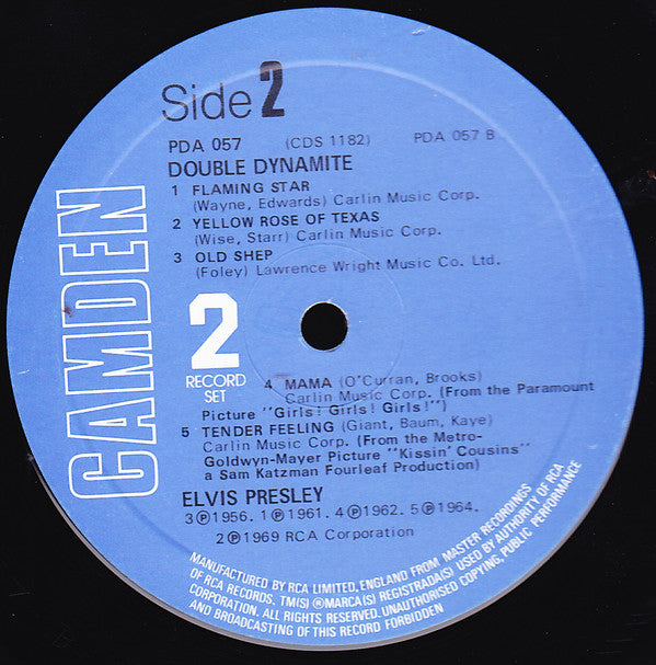 Elvis* : Double Dynamite (2xLP, Comp, Gat)