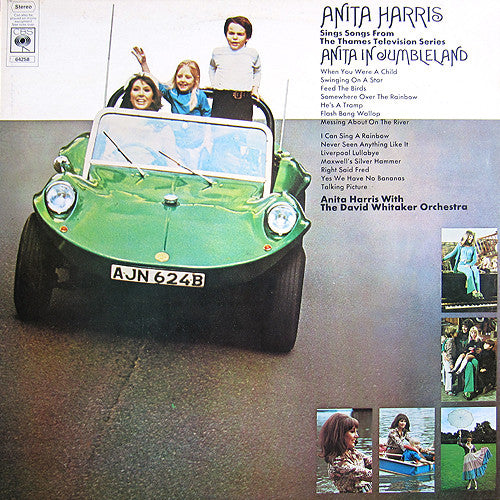 Anita Harris, The David Whitaker Orchestra : Anita Harris Sings Songs From The Thames Television Series Anita In Jumbleland (LP)