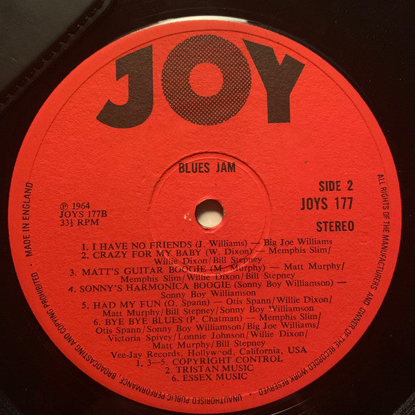 Various : Blues Jam (LP, Comp)