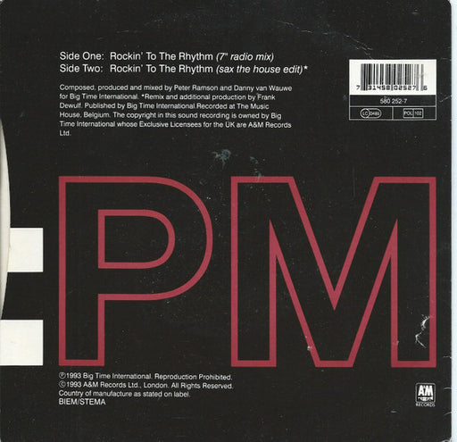 Convert : Rockin' To The Rhythm (7")