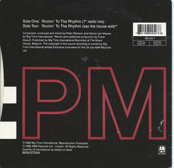 Convert : Rockin' To The Rhythm (7")