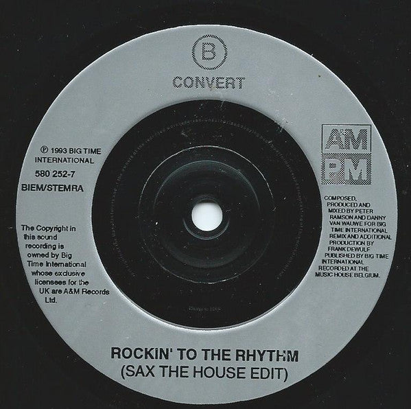 Convert : Rockin' To The Rhythm (7")