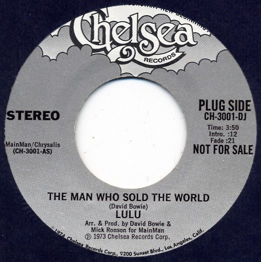 Lulu : The Man Who Sold The World (7", Single, Promo)