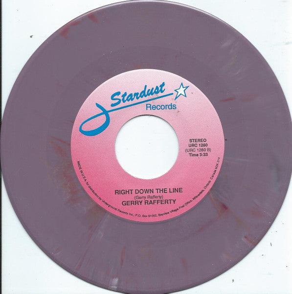 Gerry Rafferty : Baker Street / Right Down The Line (7", RE)