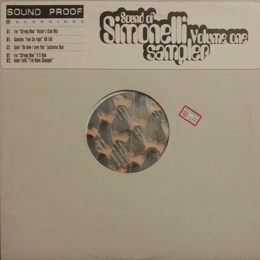 Victor Simonelli : Sound Of Simonelli Sampler Volume One (2x12", Smplr)