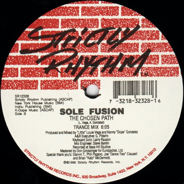 Sole Fusion : The Chosen Path (12")