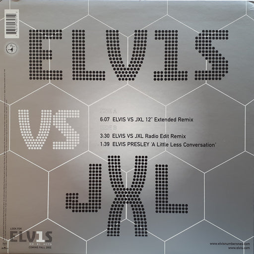 Elvis* Vs JXL* : A Little Less Conversation (12", Maxi)