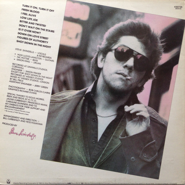 Steve Swindells : Fresh Blood (LP, Album)