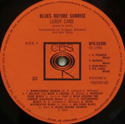 Leroy Carr Accompanied By Scrapper Blackwell And Josh White : Blues Before Sunrise (LP, Comp)