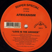 Africanism By Liquid People : Love Is The Answer / The Dragon (12")