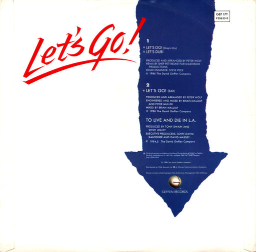 Wang Chung : Let's Go! (12", Single)