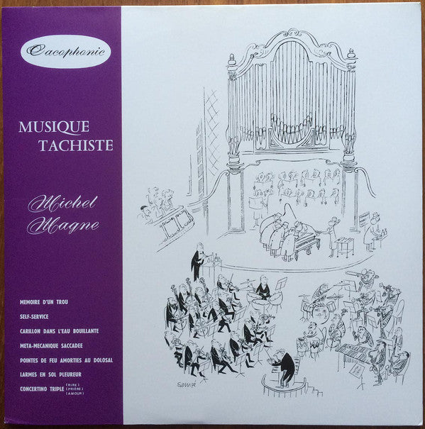 Michel Magne : Musique Tachiste (LP, Album, RE)