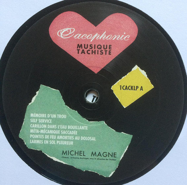 Michel Magne : Musique Tachiste (LP, Album, RE)