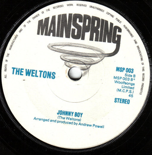 The Weltons* : Paint Your Sun A Little Brighter (7", Single)