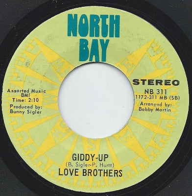 Love Brothers : Bop De Do Waw  (7", Single, Styrene)
