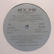 MAW* Presents Black Masses : Wonderful Person Rmx 2000 (Bini & Martini Remixes) (12")