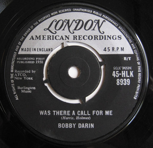 Bobby Darin : Mack The Knife (7", Single, 4-P)