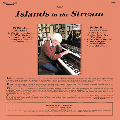 Jerry Goldsmith : Islands In The Stream (Original Motion Picture Score) (LP, Album)