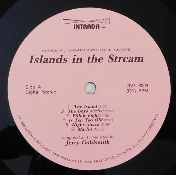 Jerry Goldsmith : Islands In The Stream (Original Motion Picture Score) (LP, Album)