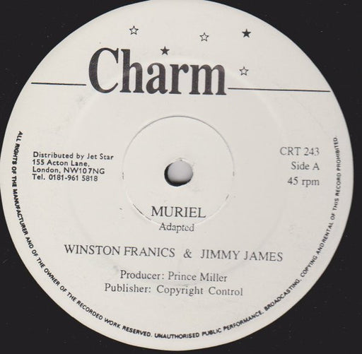 Winston Francis & Jimmy James (2) : Muriel (12")