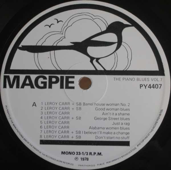 Leroy Carr : 'Don't Cry When I'm Gone' - Leroy Carr 1930-1935 (LP, Comp, Mono)