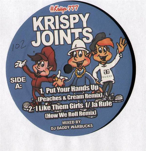 DJ Daddy Warbucks : Krispy Joints (12", Promo, Unofficial)