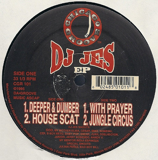 DJ Jes : EP (12", EP)