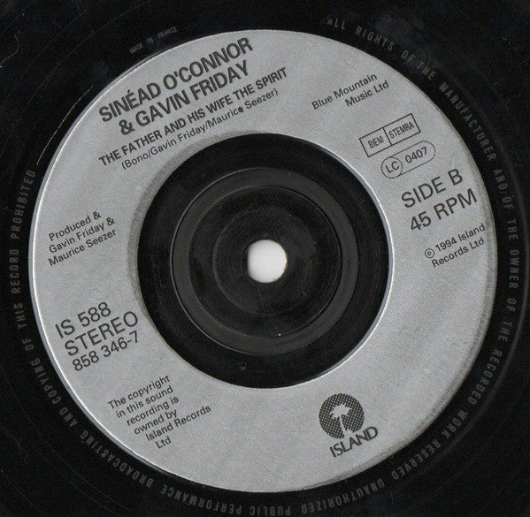 Sinéad O'Connor : You Made Me The Thief Of Your Heart (7", Single, Inj)