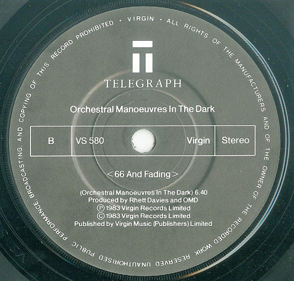 OMD* : Telegraph (7", Single, Mat)
