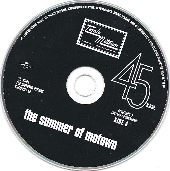 Various : The Summer Of Motown (CD, Comp)