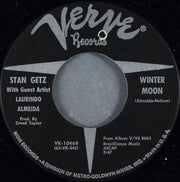 Stan Getz With Guest Artist Laurindo Almeida : Menina Moca = Young Lady / Winter Moon (7", Single, Bla)