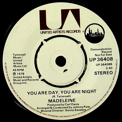 Madeleine* : I Love Makin' Love To You (7", Promo)