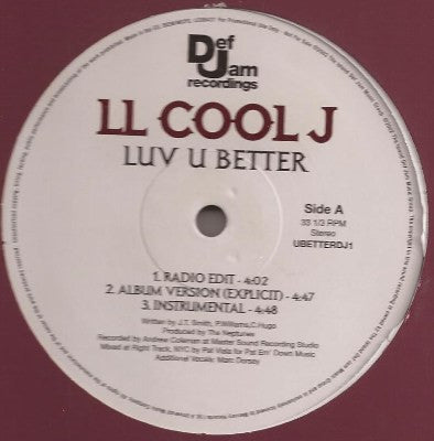 LL Cool J : Luv U Better / Fa Ha (12")