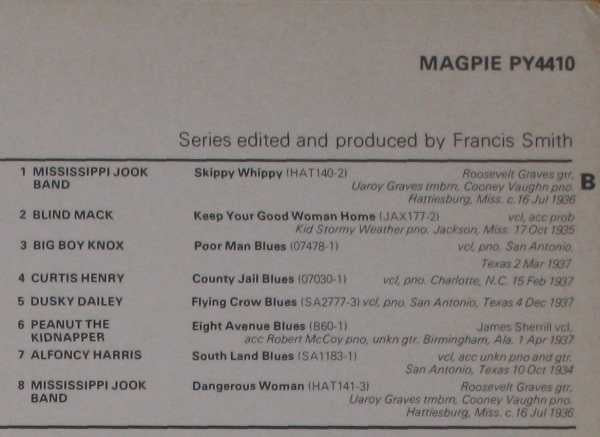 Various : 'That's Where I Was Born' - Territory Blues 1934-1941 (LP, Comp, Mono)