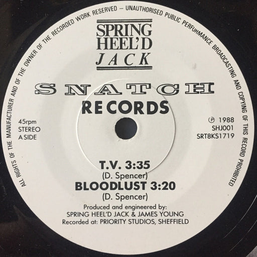 Spring Heel'd Jack :  T.V. (7", EP)