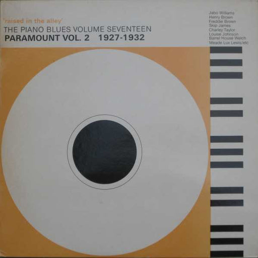 Various : 'Raised In The Alley' - Paramount Vol. 2 1927-1932 (LP, Comp, Mono)