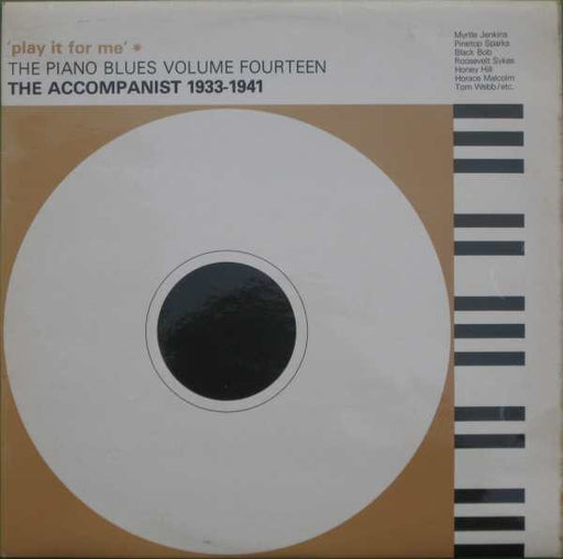 Various : 'Play It For Me' - The Accompanist 1933-1941 (LP, Comp, Mono)