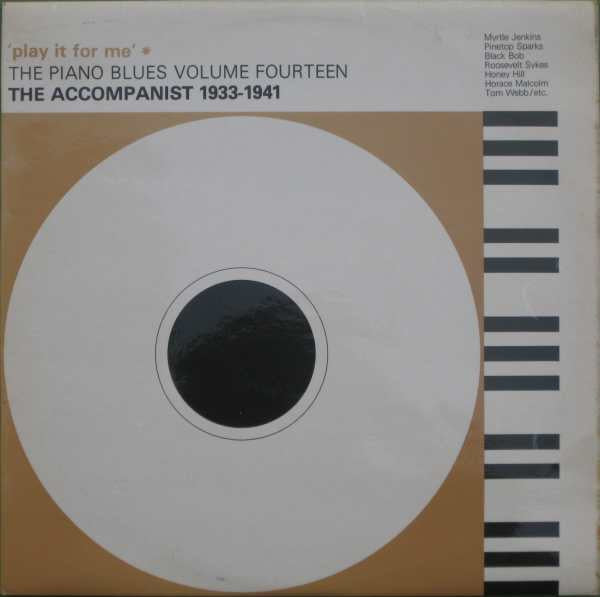 Various : 'Play It For Me' - The Accompanist 1933-1941 (LP, Comp, Mono)