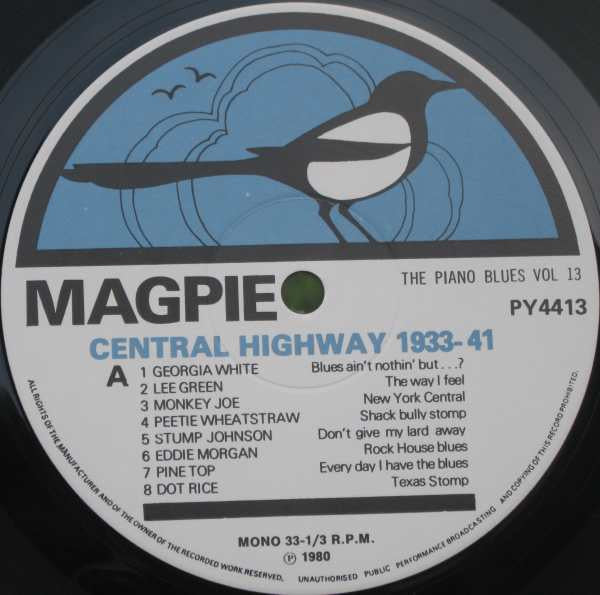 Various : 'Pull Up Your Dress, Babe' - Central Highway 1933-1941 (LP, Comp, Mono)
