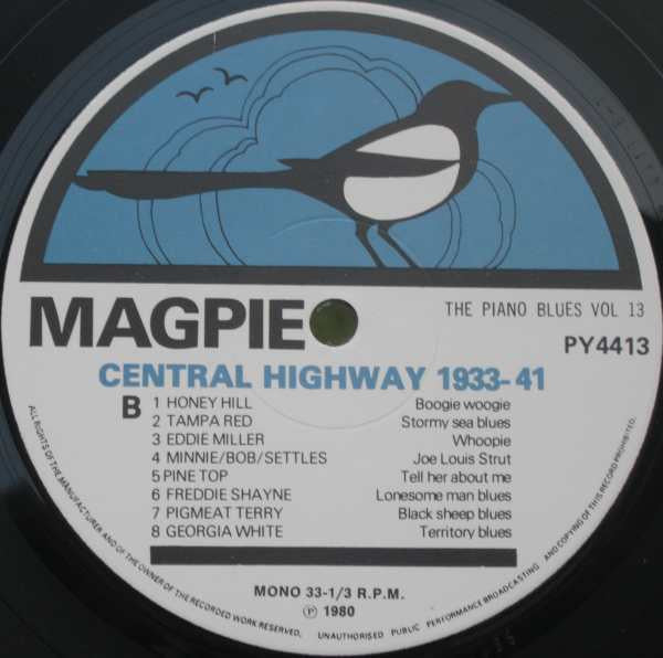 Various : 'Pull Up Your Dress, Babe' - Central Highway 1933-1941 (LP, Comp, Mono)